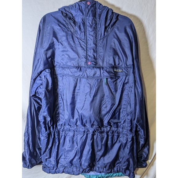 Patagonia Other - Vintage Patagonia Anorak Pullover Windbreaker Jacket Blue Mens L Hooded